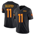 Custom #11 Black WAS Football Shirt Top