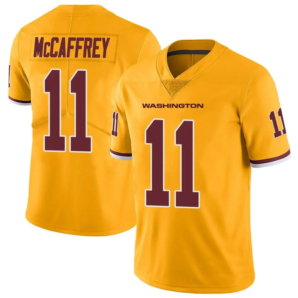 Custom #11 Gold WAS Football Shirt Top