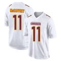 Custom #11 White WAS Football Shirt Top