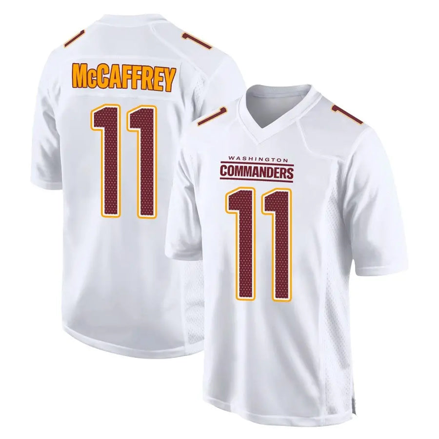 Custom #11 White WAS Football Shirt Top
