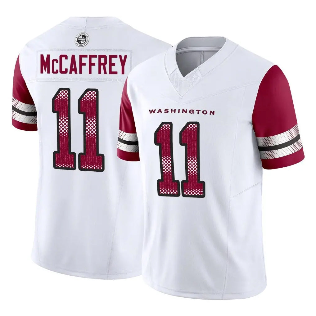 Custom #11 White WAS Football Shirt Top