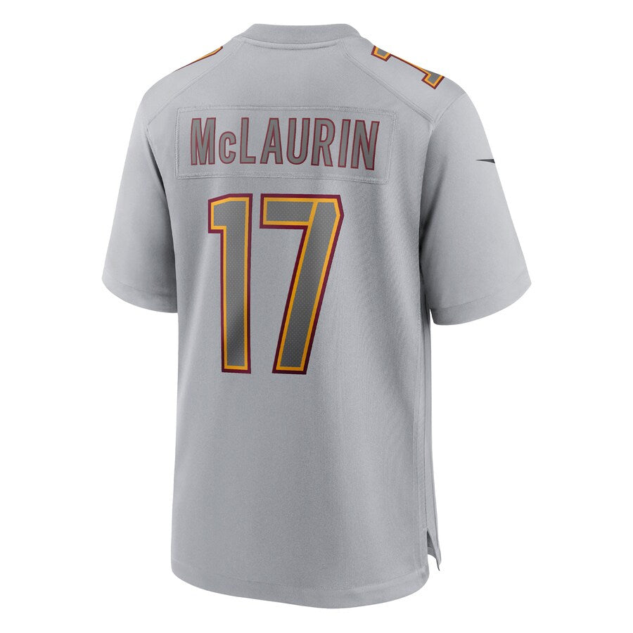Custom #17 Gray WAS Football Shirt Top