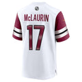 Custom #17 White WAS Football Shirt Top