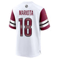 Custom #18 White WAS Football Shirt Top