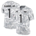 Custom #1 WAS Football Shirt Top