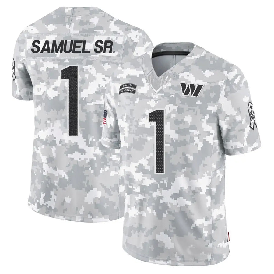 Custom #1 WAS Football Shirt Top