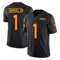 Custom #1 Black WAS Football Shirt Top