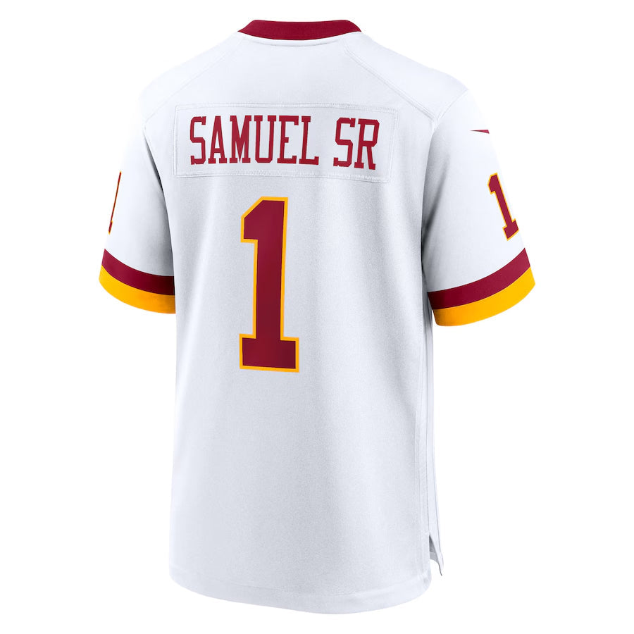 Custom #1 White WAS Football Shirt Top