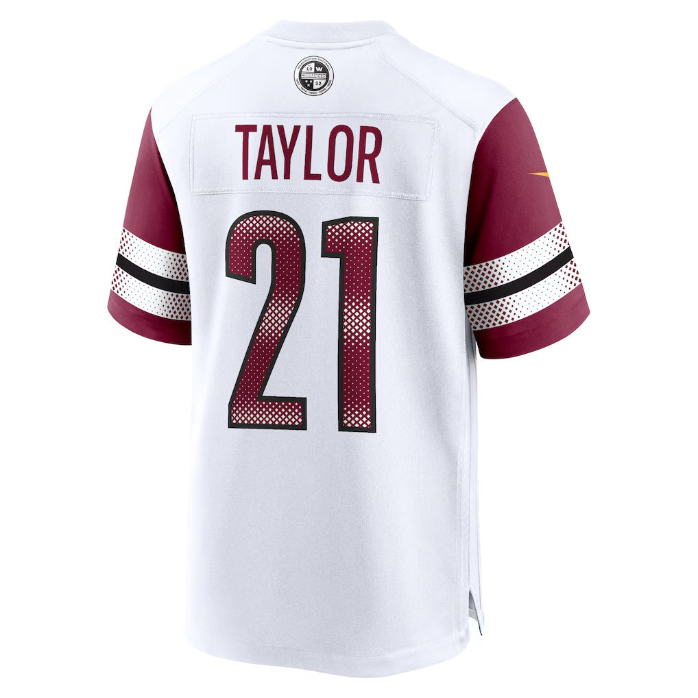 Custom #21 White WAS Football Shirt Top