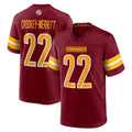 Custom #22 Burgundy WAS Football Shirt Top