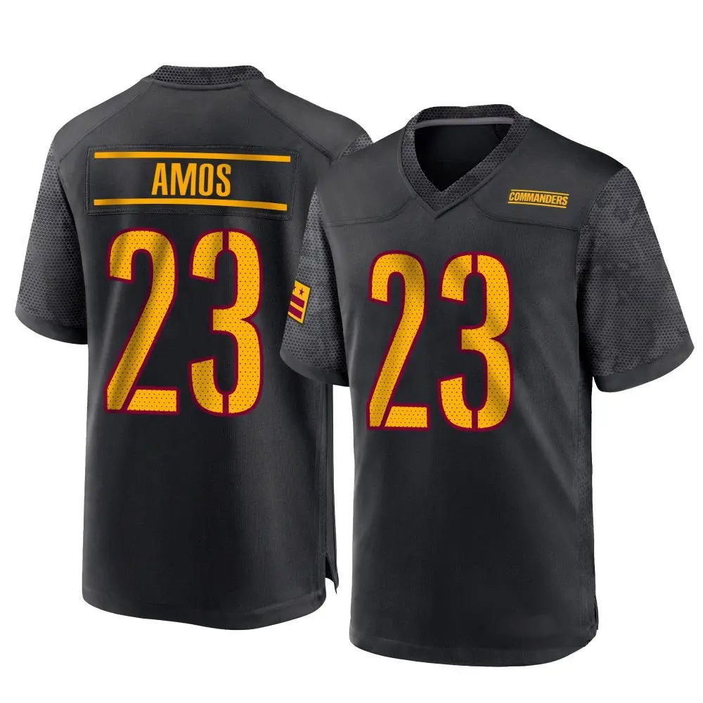 Custom #23 Black WAS Football Shirt Top