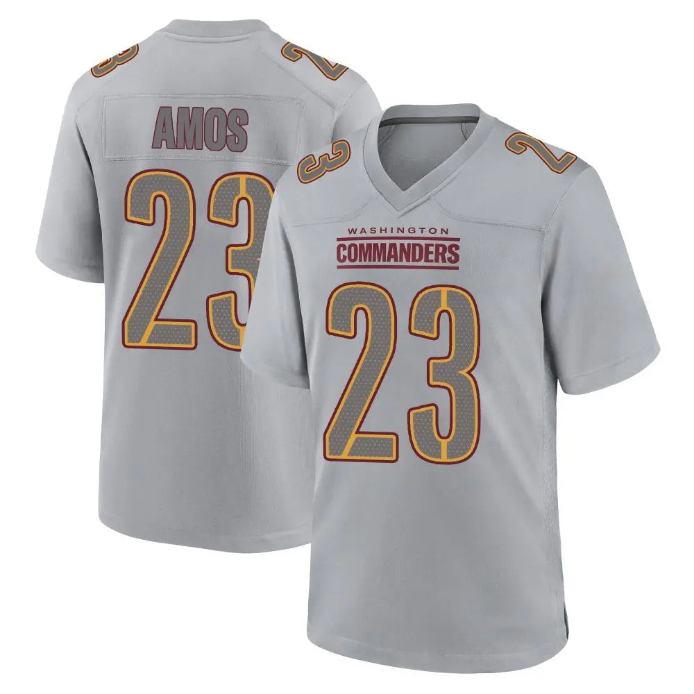 Custom #23 Gray WAS Football Shirt Top