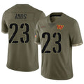 Custom #23 Olive WAS Football Shirt Top