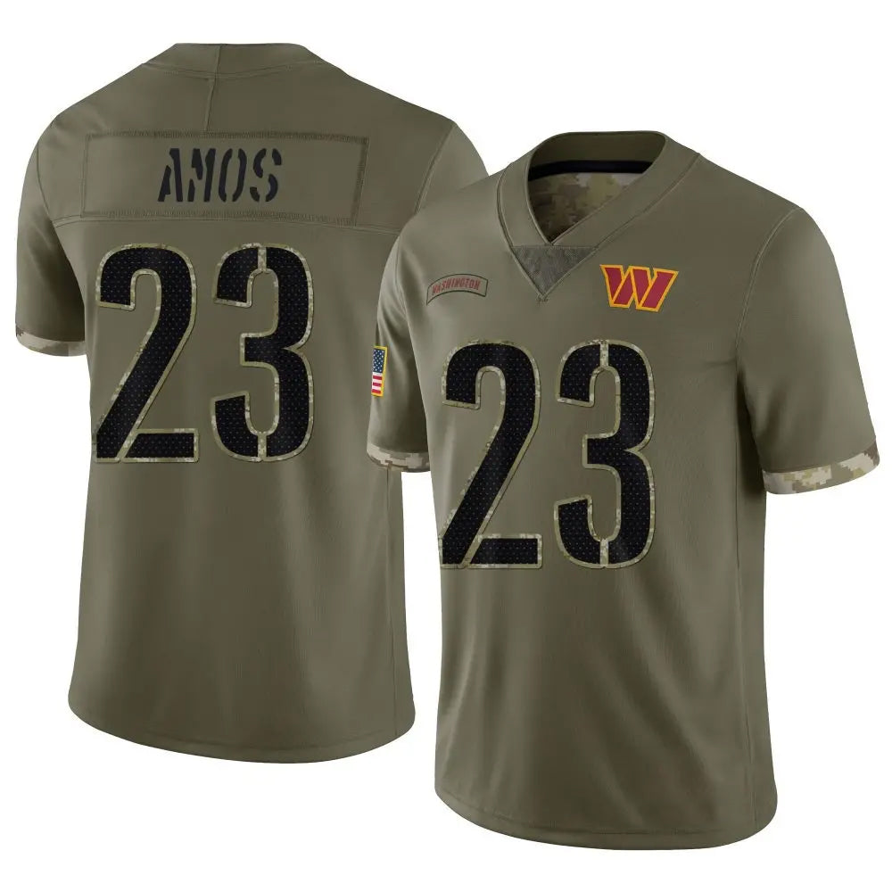 Custom #23 Olive WAS Football Shirt Top