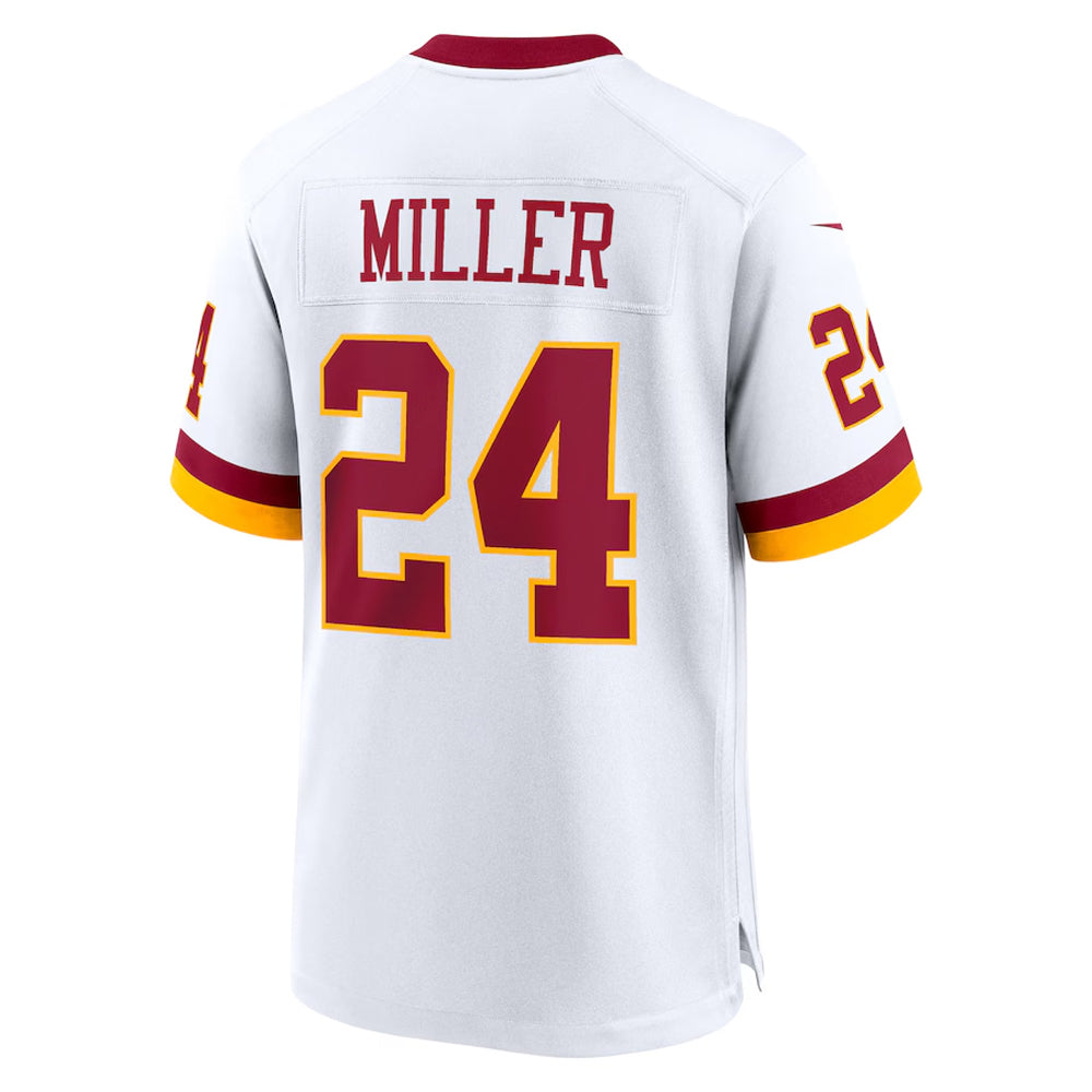 Custom #24 White WAS Football Shirt Top