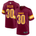 Custom #30 Burgundy WAS Football Shirt Top