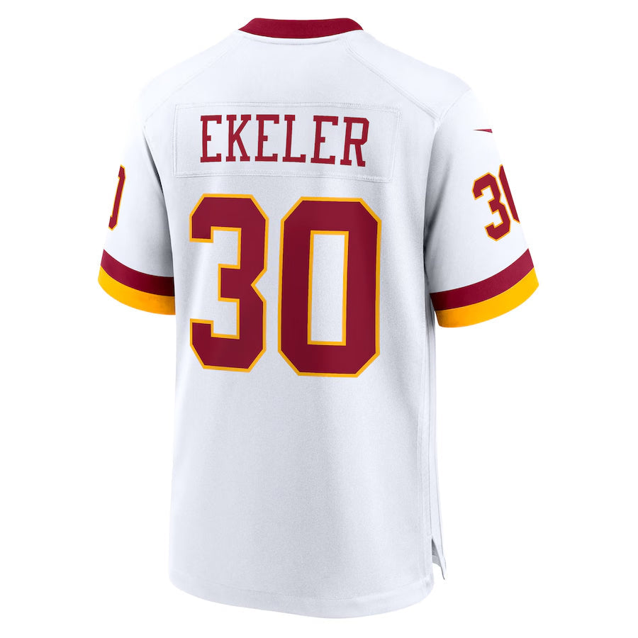 Custom #30 White WAS Football Shirt Top