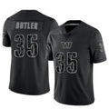 Custom #35 Black WAS Football Shirt Top
