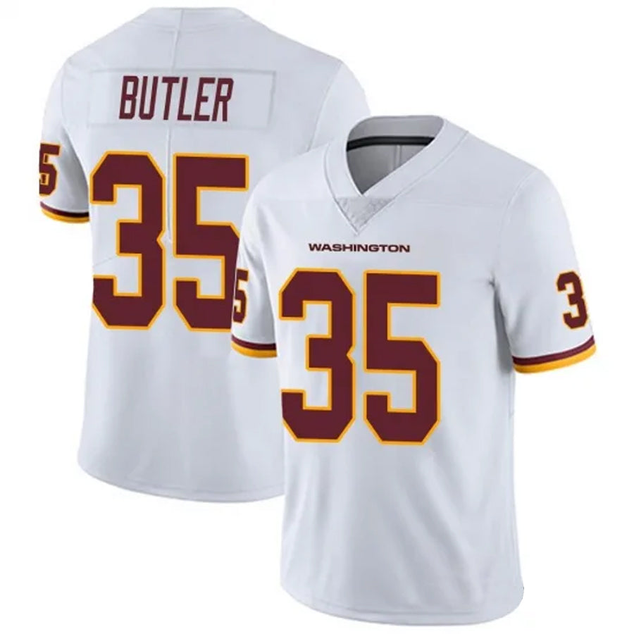 Custom #35 White WAS Football Shirt Top