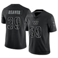 Custom #39 Black WAS Football Shirt Top