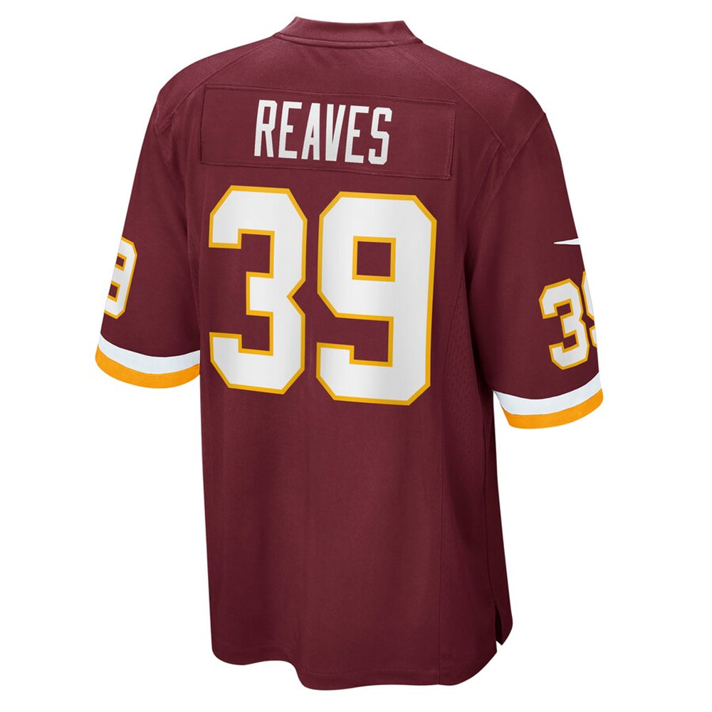 Custom #39 Burgundy WAS Football Shirt Top