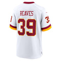 Custom #39 White WAS Football Shirt Top