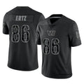 Custom #86 Black WAS Football Shirt Top
