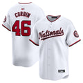 Custom #46 White WSH Baseball Shirt Top