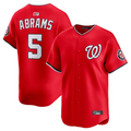 Custom #5 Red WSH Baseball Shirt Top