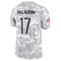 Custom #17 WAS Football Shirt Top
