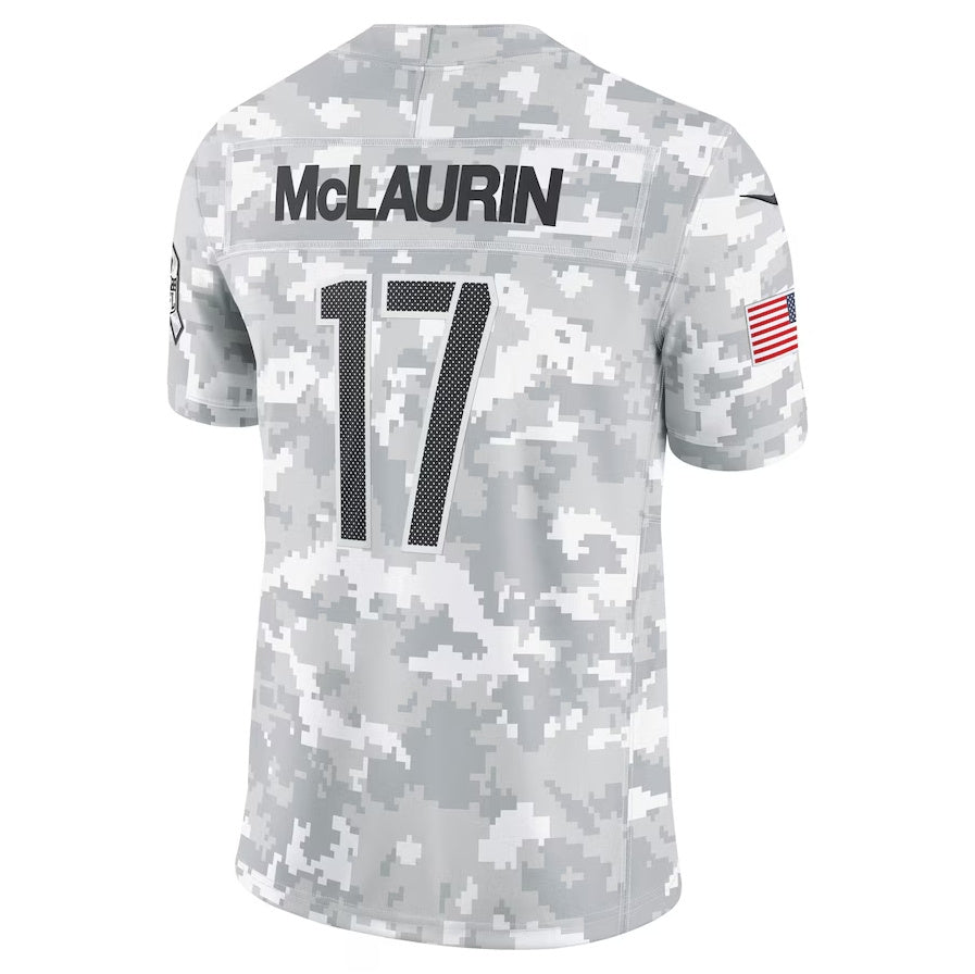Custom #17 WAS Football Shirt Top