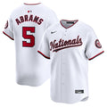 CJ Abrams Washington Nationals Home Jersey - White