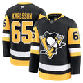 Erik Karlsson Pittsburgh Penguins Home Premium Jersey - Black