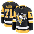 Evgeni Malkin Pittsburgh Penguins Home Premium Jersey - Black