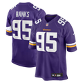 Caleb Banks Minnesota Vikings 2026 NFL Draft First Round Pick No. 18 Jersey - Purple