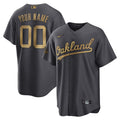 Custom Oakland Athletics 2022 MLB All-Star Game Jersey - Charcoal