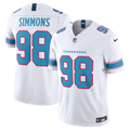 Jeffery Simmons Tennessee Titans Jersey - White