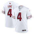 Jeremiyah Love Arizona Cardinals 2026 NFL Draft First Round Pick No. 3 Jersey - White