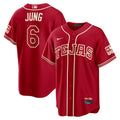 Josh Jung Texas Rangers 2026 City Connect Stadium Jersey - Red