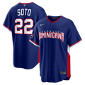 Juan Soto Dominican Republic Baseball 2026 World Baseball Classic Road Stadium Jersey - Royal Blue