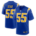 Junior Seau Los Angeles Chargers Retired Player Alternate Jersey - Royal