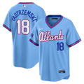 Mike Yastrzemski Atlanta Braves 2026 City Connect Stadium Jersey - Powder Blue