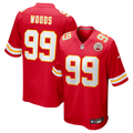 Peter Woods Kansas City Chiefs 2026 NFL Draft First Round Pick No. 29 Jersey - Red