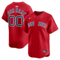 Custom Boston Red Sox Alternate Jersey - Red