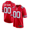 Custom Buffalo Bills Jersey - Red