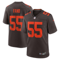 Spencer Fano Cleveland Browns 2026 NFL Draft First Round Pick No. 9 Alpha Dawg Alternate Jersey - Brown
